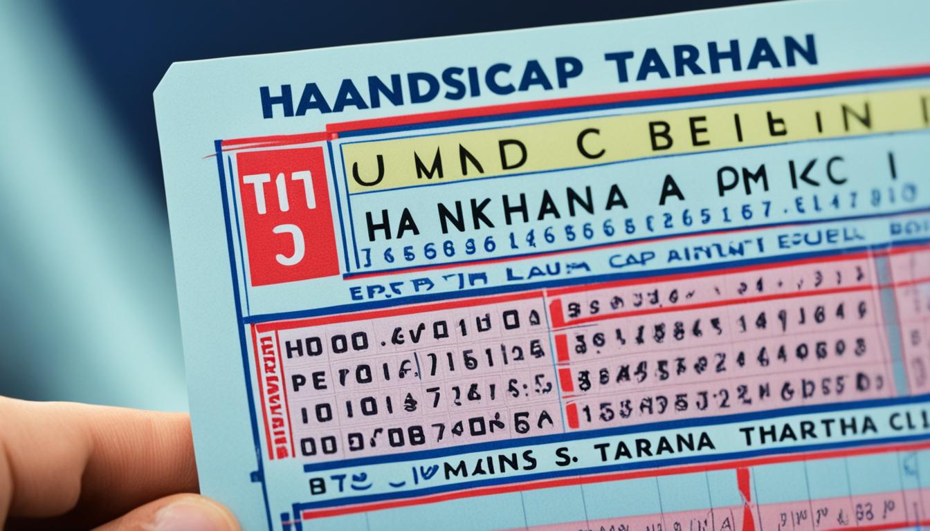 Handicap taruhan